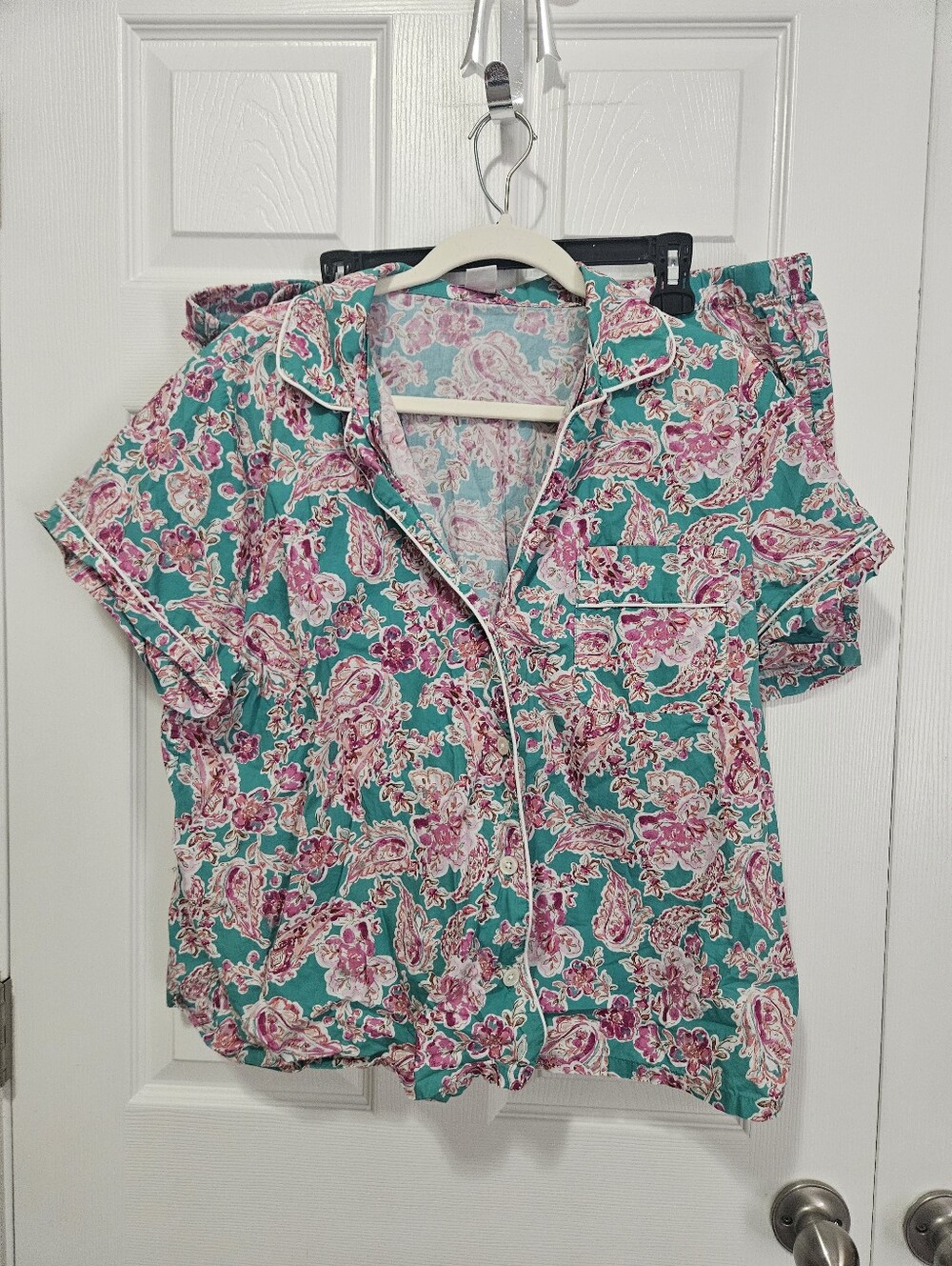 J. Crew Factory Pajama Set Floral XXL